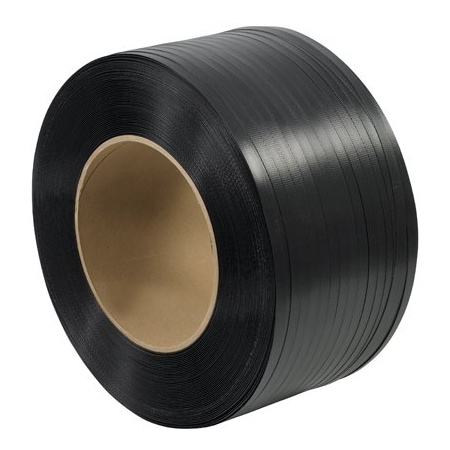 Bsc Preferred 1/2'' x 9000' - 8 x 8'' Core Hand Grade Polypropylene Strapping - Embossed BUY00016504